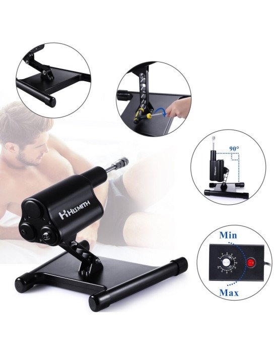 Смарт секс-машина Hismith AK-03 Sex Machine APP з фалоімітатором, особливо стійка, не потребує склад Смарт секс-машина Hismith AK-03 Sex Machine APP з фалоімітатором, особливо стійка, не потребує склад