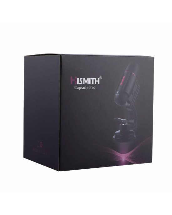 Міні секс-машина Hismith Mini Capsule Sex-Machine with Strong Suction APP, потужна, перезаряджувана Міні секс-машина Hismith Mini Capsule Sex-Machine with Strong Suction APP, потужна, перезаряджувана