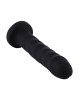 Силіконовий фалоімітатор для секс-машин Hismith 7.1″ Anal Dildo Black, система KlicLok