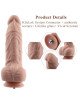Гнучкий фалоімітатор для секс-машин Hismith 9.25″ Silicone Dildo, система KlicLok Гнучкий фалоімітатор для секс-машин Hismith 9.25″ Silicone Dildo, система KlicLok