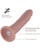 Фалоімітатор 10.2″ з вібрацією для секс-машин Hismith Silicone Dildo with Vibe, KlicLok, пульт ДК