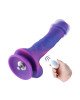 Фалоімітатор 8.2″ з вібрацією для секс-машин Hismith Purple Silicone Dildo with Vibe, KlicLok Фалоімітатор 8.2″ з вібрацією для секс-машин Hismith Purple Silicone Dildo with Vibe, KlicLok