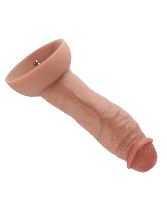 Гіперреалістичний фалоімітатор для секс-машин Hismith Hyper Realistic Silicone Dildo, KlicLok Гіперреалістичний фалоімітатор для секс-машин Hismith Hyper Realistic Silicone Dildo, KlicLok