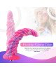 Фантазійний фалоімітатор 10.12″ для секс-машин Hismith Silicone Dildo rose Monster Series, KlicLok Фантазійний фалоімітатор 10.12″ для секс-машин Hismith Silicone Dildo rose Monster Series, KlicLok