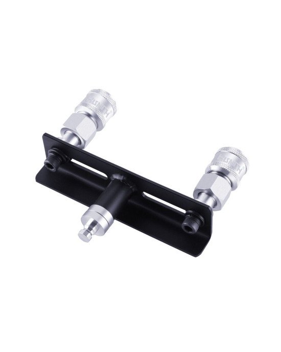Подвійний конектор для секс-машин Hismith Quick Connector Adapter with Double Head, система KlicLok Подвійний конектор для секс-машин Hismith Quick Connector Adapter with Double Head, система KlicLok