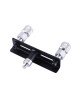 Подвійний конектор для секс-машин Hismith Quick Connector Adapter with Double Head, система KlicLok Подвійний конектор для секс-машин Hismith Quick Connector Adapter with Double Head, система KlicLok