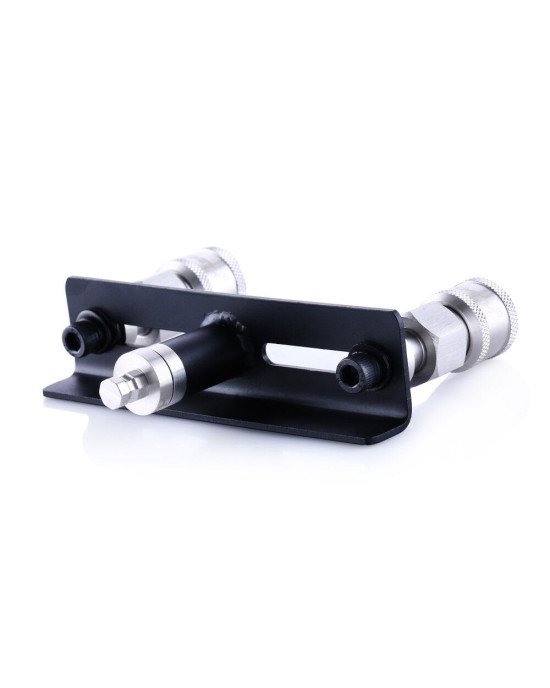 Подвійний конектор для секс-машин Hismith Quick Connector Adapter with Double Head, система KlicLok Подвійний конектор для секс-машин Hismith Quick Connector Adapter with Double Head, система KlicLok