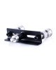 Подвійний конектор для секс-машин Hismith Quick Connector Adapter with Double Head, система KlicLok Подвійний конектор для секс-машин Hismith Quick Connector Adapter with Double Head, система KlicLok