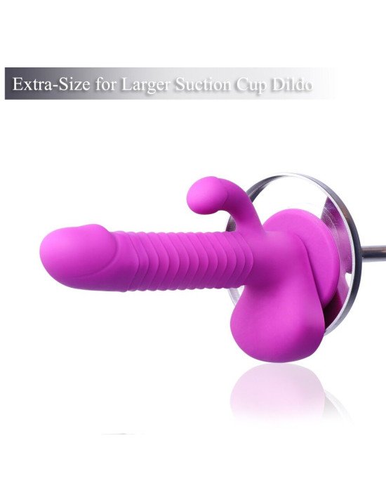 Кріплення для фалоімітаторів на присосці для секс-машин Hismith Suction Cup Adapter 4.5″ KlicLok - S
