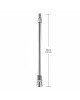 Подовжувач штока для секс-машин Hismith Extension Rod, 30cm