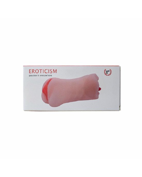 Двосторонній мастурбатор Men Powerup Eroticism: вагіна та ротик