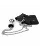Наручники з металевою анальною пробкою Art of Sex Handcuffs with Metal Anal Plug size M Black Наручники з металевою анальною пробкою Art of Sex Handcuffs with Metal Anal Plug size M Black