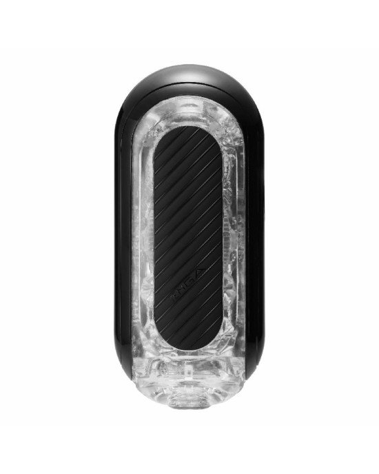Мастурбатор Tenga Flip Zero Gravity Black, змінна інтенсивність стимуляції, розкладний Мастурбатор Tenga Flip Zero Gravity Black, змінна інтенсивність стимуляції, розкладний
