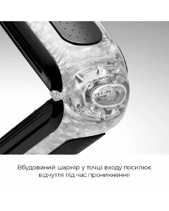 Мастурбатор Tenga Flip Zero Gravity Black, змінна інтенсивність стимуляції, розкладний Мастурбатор Tenga Flip Zero Gravity Black, змінна інтенсивність стимуляції, розкладний