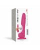 Реалістичний фалоімітатор Strap-On-Me Sliding Skin Realistic Dildo Fuchsia - M, ефект рухливої шкіри Реалістичний фалоімітатор Strap-On-Me Sliding Skin Realistic Dildo Fuchsia - M, ефект рухливої шкіри