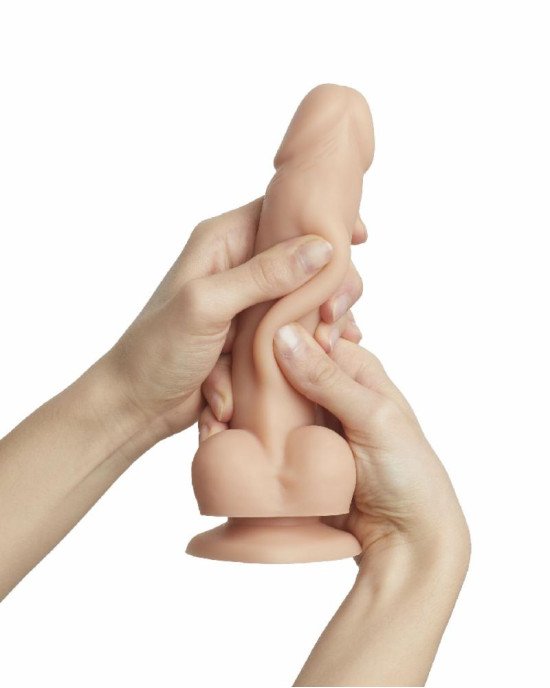 Реалістичний фалоімітатор Strap-On-Me Sliding Skin Realistic Dildo Vanille - L, ефект рухливої шкіри Реалістичний фалоімітатор Strap-On-Me Sliding Skin Realistic Dildo Vanille - L, ефект рухливої шкіри