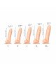 Реалістичний фалоімітатор Strap-On-Me Sliding Skin Realistic Dildo Vanille - L, ефект рухливої шкіри Реалістичний фалоімітатор Strap-On-Me Sliding Skin Realistic Dildo Vanille - L, ефект рухливої шкіри