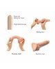 Реалістичний фалоімітатор Strap-On-Me Sliding Skin Realistic Dildo Vanille - L, ефект рухливої шкіри Реалістичний фалоімітатор Strap-On-Me Sliding Skin Realistic Dildo Vanille - L, ефект рухливої шкіри