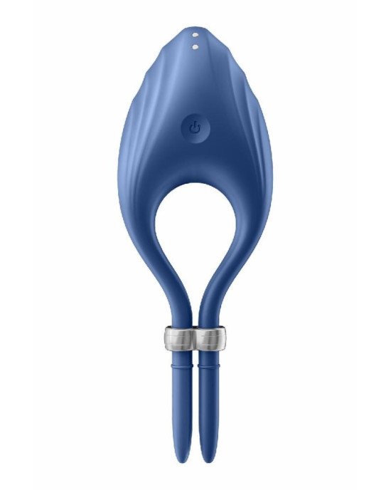 Ерекційне віброкільце-ласо Satisfyer Duelist Blue, 10 режимів, потужний мотор Ерекційне віброкільце-ласо Satisfyer Duelist Blue, 10 режимів, потужний мотор