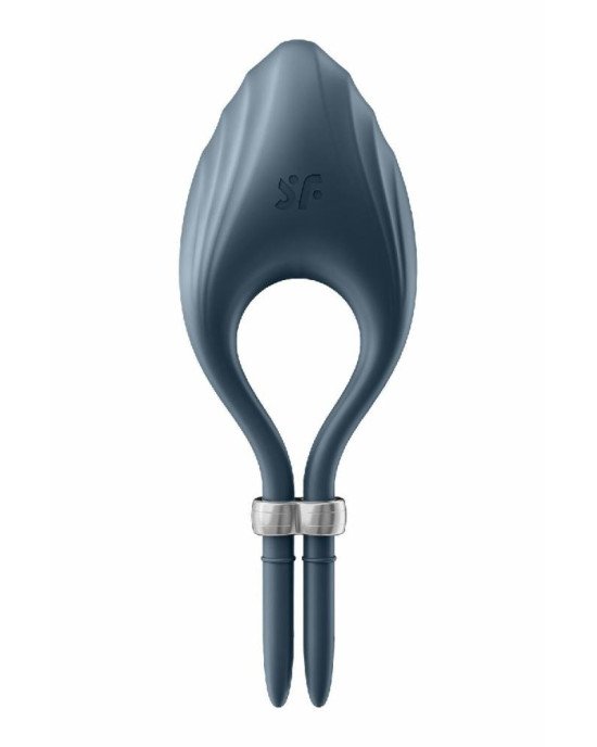 Ерекційне віброкільце-ласо Satisfyer Duelist Dark Blue, 10 режимів, потужний мотор Ерекційне віброкільце-ласо Satisfyer Duelist Dark Blue, 10 режимів, потужний мотор
