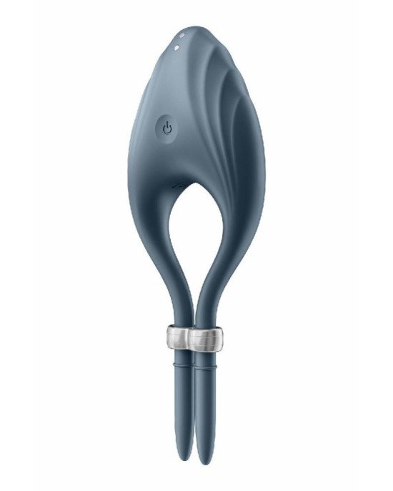 Ерекційне віброкільце-ласо Satisfyer Duelist Dark Blue, 10 режимів, потужний мотор Ерекційне віброкільце-ласо Satisfyer Duelist Dark Blue, 10 режимів, потужний мотор