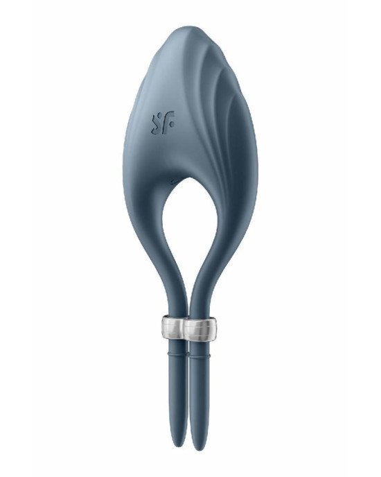 Ерекційне віброкільце-ласо Satisfyer Duelist Dark Blue, 10 режимів, потужний мотор Ерекційне віброкільце-ласо Satisfyer Duelist Dark Blue, 10 режимів, потужний мотор