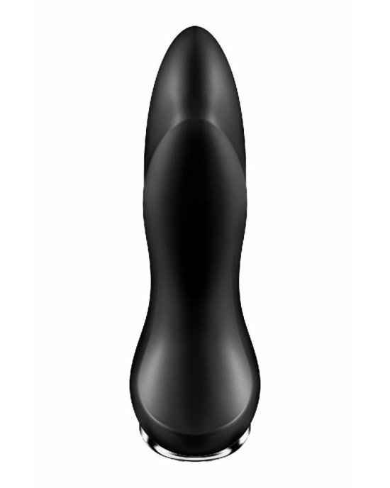 Анальна смарт вібропробка із перлинним масажем Satisfyer Rotator Plug 1+ Black Анальна смарт вібропробка із перлинним масажем Satisfyer Rotator Plug 1+ Black
