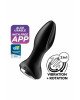 Анальна смарт вібропробка із перлинним масажем Satisfyer Rotator Plug 2+ Black Анальна смарт вібропробка із перлинним масажем Satisfyer Rotator Plug 2+ Black