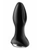 Анальна смарт вібропробка із перлинним масажем Satisfyer Rotator Plug 2+ Black Анальна смарт вібропробка із перлинним масажем Satisfyer Rotator Plug 2+ Black