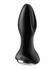 Анальна смарт вібропробка із перлинним масажем Satisfyer Rotator Plug 2+ Black Анальна смарт вібропробка із перлинним масажем Satisfyer Rotator Plug 2+ Black