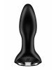 Анальна смарт вібропробка із перлинним масажем Satisfyer Rotator Plug 2+ Black Анальна смарт вібропробка із перлинним масажем Satisfyer Rotator Plug 2+ Black