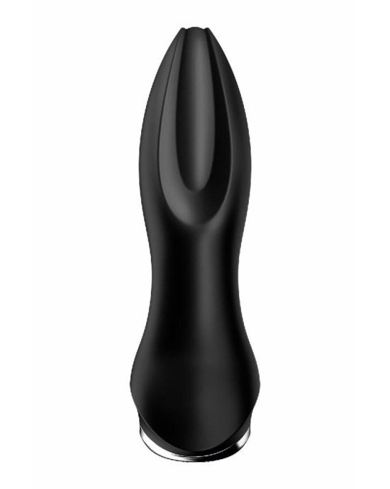 Анальна смарт вібропробка із перлинним масажем Satisfyer Rotator Plug 2+ Black Анальна смарт вібропробка із перлинним масажем Satisfyer Rotator Plug 2+ Black