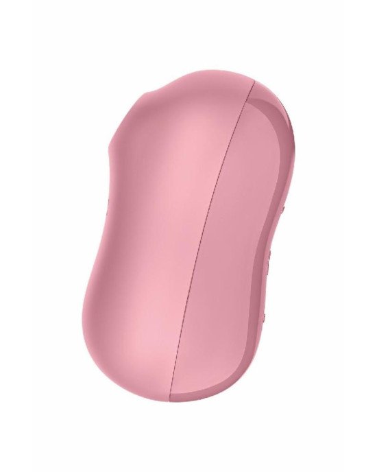 Вакуумний стимулятор із вібрацією Satisfyer Cotton Candy Light Red