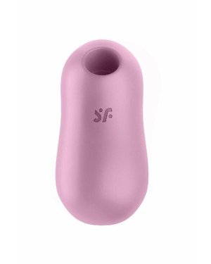 Вакуумний стимулятор із вібрацією Satisfyer Cotton Candy Lilac Вакуумний стимулятор із вібрацією Satisfyer Cotton Candy Lilac