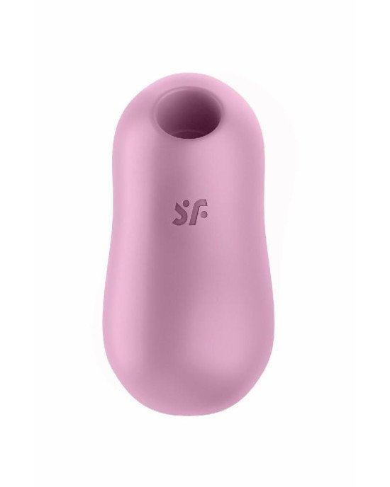 Вакуумний стимулятор із вібрацією Satisfyer Cotton Candy Lilac Вакуумний стимулятор із вібрацією Satisfyer Cotton Candy Lilac
