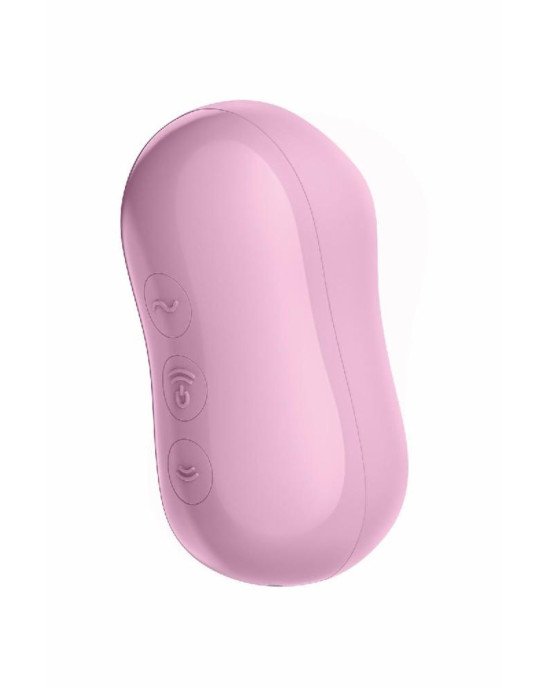 Вакуумний стимулятор із вібрацією Satisfyer Cotton Candy Lilac Вакуумний стимулятор із вібрацією Satisfyer Cotton Candy Lilac