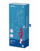 Вібратор-кролик із потрійним відростком Satisfyer Embrace me Berry, 2 мотори, діаметр 3,6 см Вібратор-кролик із потрійним відростком Satisfyer Embrace me Berry, 2 мотори, діаметр 3,6 см