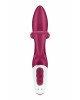 Вібратор-кролик із потрійним відростком Satisfyer Embrace me Berry, 2 мотори, діаметр 3,6 см Вібратор-кролик із потрійним відростком Satisfyer Embrace me Berry, 2 мотори, діаметр 3,6 см