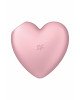 Вакуумний стимулятор-серце з вібрацією Satisfyer Cutie Heart Light Red Вакуумний стимулятор-серце з вібрацією Satisfyer Cutie Heart Light Red