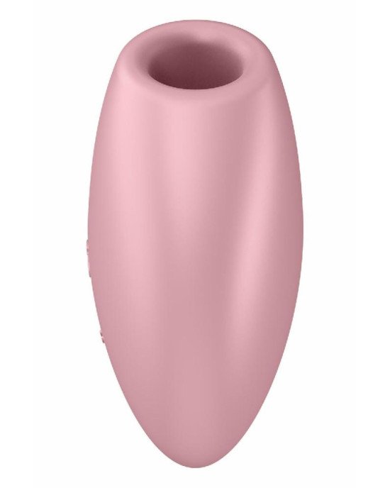Вакуумний стимулятор-серце з вібрацією Satisfyer Cutie Heart Light Red Вакуумний стимулятор-серце з вібрацією Satisfyer Cutie Heart Light Red