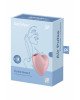 Вакуумний стимулятор-серце з вібрацією Satisfyer Cutie Heart Light Red Вакуумний стимулятор-серце з вібрацією Satisfyer Cutie Heart Light Red