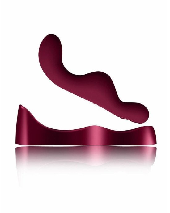 Універсальний sit-on-top вібратор Rocks Off Ruby Glow Blush, пульт ДК Універсальний sit-on-top вібратор Rocks Off Ruby Glow Blush, пульт ДК