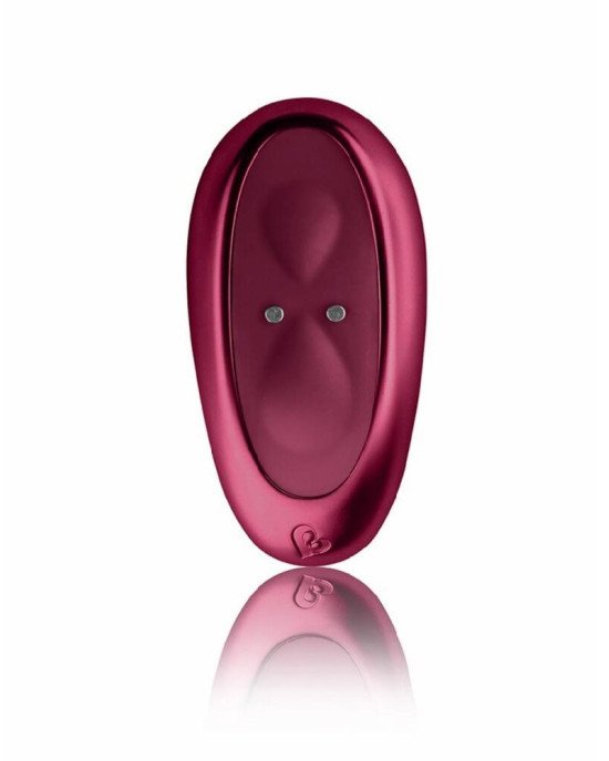 Універсальний sit-on-top вібратор Rocks Off Ruby Glow Blush, пульт ДК Універсальний sit-on-top вібратор Rocks Off Ruby Glow Blush, пульт ДК