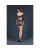 Мінісукня Moonlight Model 07 Black, глибоке декольте, відкрита спинка Мінісукня Moonlight Model 07 Black, глибоке декольте, відкрита спинка