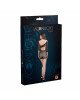 Мінісукня Moonlight Model 07 Black, глибоке декольте, відкрита спинка Мінісукня Moonlight Model 07 Black, глибоке декольте, відкрита спинка