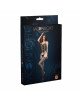 Бодістокінг з доступом Moonlight Model 08 Black, імітація корсета та панчіх на підв’язках Бодістокінг з доступом Moonlight Model 08 Black, імітація корсета та панчіх на підв’язках