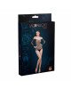 Сітчасте боді зі стразами Moonlight Model 09 Black, відкриті плечі Сітчасте боді зі стразами Moonlight Model 09 Black, відкриті плечі