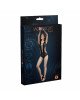 Боді Moonlight Model 11 Black, глибоке декольте, вставки з великої сітки з боків, імітація трусиків- Боді Moonlight Model 11 Black, глибоке декольте, вставки з великої сітки з боків, імітація трусиків-