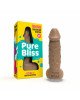 Крафтове мило-член із присоскою Pure Bliss MINI Brown, натуральне