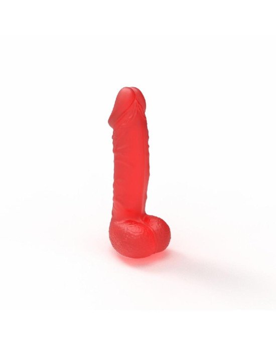 Крафтове мило-член із присоскою Pure Bliss MINI Red, натуральне Крафтове мило-член із присоскою Pure Bliss MINI Red, натуральне